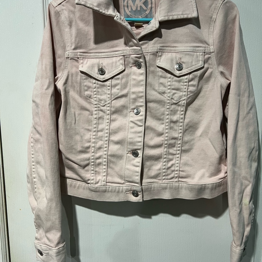 Michael Kors Women's Cream Denim Jacket
